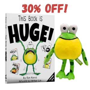 This Book Is Huge! Volume 1 & Premium Finn Plush Bundle